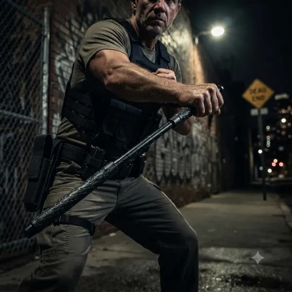 Retractable Self-Defense Baton