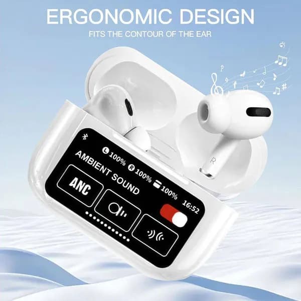 Premium Noise-Cancelling Touch Control Earbuds